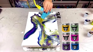 # 518 - NEW Recipe for a Dutch Pour using TLP Pigments! - Acrylic Pouring
