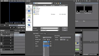 Grass Valley EDIUS Pro - 28) Adjusting export settings for Web