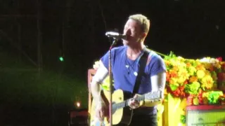 Coldplay "Yellow" Levi's Stadium 9.3.2016