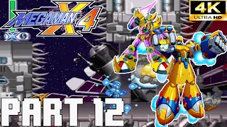 Megaman X4 NO DAMAGE 100% WALKTHOUGH | FULL GAME | Part 12: FINAL WEAPON - DOUBLE - GENERAL