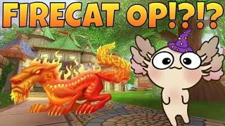 Wizard101 PVP 6000 Damage FIRE CAT