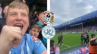 Simms BRACE And Away End LIMBS As Sky Blues HIT 3! | QPR 1-3 Coventry City