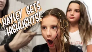 Hayley Gets Highlights! (WK 406.7) | Bratayley