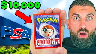 I Graded My Prototype $10,000 Pokemon Card