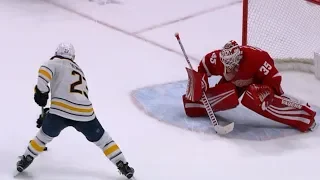 Red Wings and Sabres battle it out in a shootout