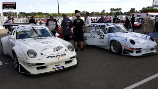 Porsche 911 (993) GT2 & GT2 EVO | Brutal Flat 6 Biturbo Sound and Flames !