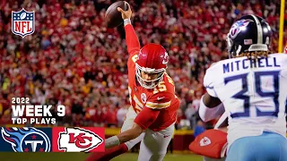 Kansas City Chiefs Top Plays Week 9 | Chiefs vs. Titans