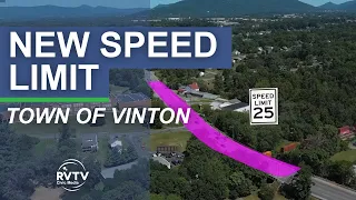 Vinton New Speed Limit on Gus Nicks Blvd.