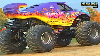 BIGFOOT & WCW Stinger Racing Canfield, OH 1996 - BIGFOOT Monster Truck