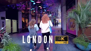 The Most Visit Place in Central London | Covent Garden Walking Tour | 4K 60FPS