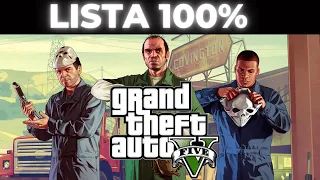 GTA 5 LISTA 100%