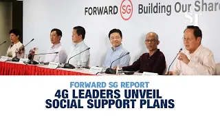 [FULL] DPM Wong, 4G leaders unveil social support plans | Forward SG report