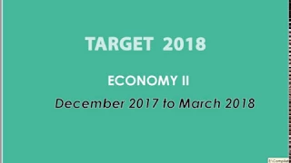 Economy Current Affairs-2 from December 2017 to March 2018 For UPSC Prelims 2018