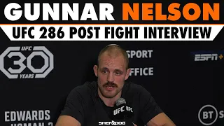 Gunnar Nelson | UFC 286 Post Fight Interview