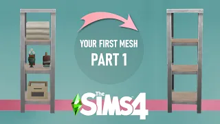 How to Make CC MESH in The Sims 4? | Easy & Simple MESH Tutorial for Beginners
