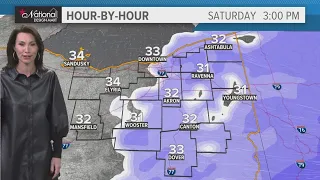 Cleveland Weather: Snow showers expected this weekend