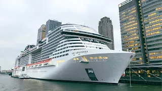 КРУИЗНЫЙ ЛАЙНЕР MSC Grandiosa ШОКИРУЮЩАЯ КРАСОТА