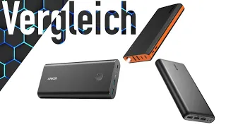 Vergleich der besten Powerbanks ★mit mehr als 20000mAh★