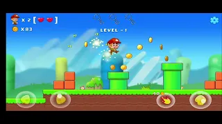 Super Billy s World New Super Mario Game Stage 1