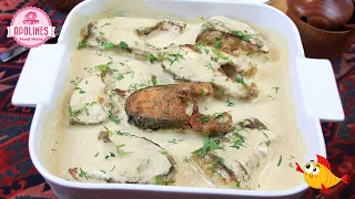 თევზი მაიონეზის სოუსში🐟Fish With Mayonnaise Sauce