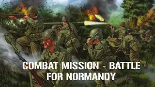 Combat Mission - Battle for Normandy - Tutorial - Storming a German hedgerow line