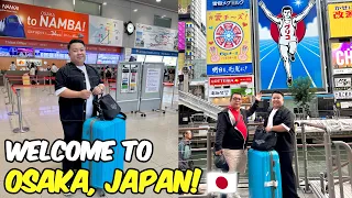 Starting our 10-day Japan trip in OSAKA! | 🇯🇵 Jm Banquicio