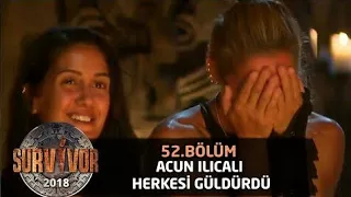 Ada konseyinde eğlenceli anlar! Acun Ilıcalı herkesi güldürdü - 52. Bölüm - Survivor 2018