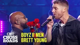 'I’ll Make Love To You' by Boyz II Men & Brett Young | CMT Crossroads