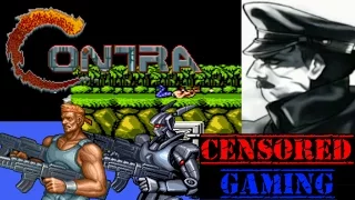 Contra/Probotector (Series) Censorship - Censored Gaming Ft. SharkyHatGamer