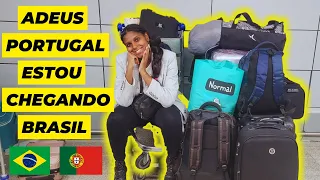 Fui embora sozinha de Portugal para o Brasil