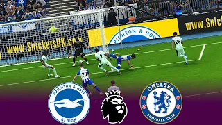 🔴BRIGHTON vs CHELSEA  ⚽ PREMIER LEAGUE 23/24 MATCH DAY 34 ⚽ FOOTBALL GAMEPLAY PES 2024