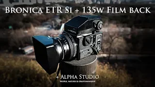 Zenza Bronica ETR Si / 135W film back / Panoramic Photography | Film Camera Review