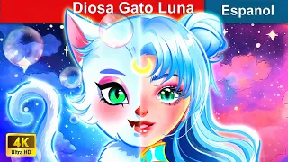 Diosa Gato Luna 😸 The Moon Cat Goddess in Spanish 🌜 @WOASpanishFairyTales
