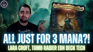 Lara Croft, Tomb Raider: Edh Deck Tech // Tomb Raider Secret Lair