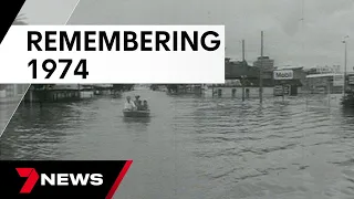 Remembering Brisbane's 1974 floods 50 years on | 7 News Australia