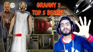 Granny Chapter 3 Top 5 Untold Secret /Mr Humble