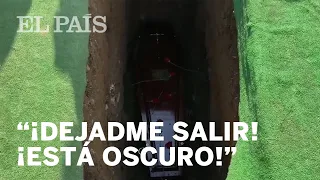 "¡DEJADME SALIR, ESTOY EN UNA CAJA!: La BROMA de un fallecido en su ENTIERRO