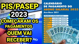 Abono salarial Pis/Pasep 2023 Pagamentos começaram Saiba quem vai Receber o abono salarial pis/pasep