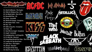 Guns N' Roses, Scorpions, Led Zeppelin, Bon Jovi, U2, Aerosmith - Best Rock Ballads 80s, 90s