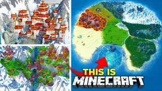 Transforming EVERYTHING In Minecraft - The ULTIMATE Survival World! | Part 10