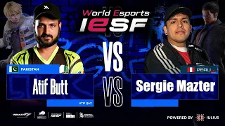 INSANE MATCH - ATIF BUTT (Leo) vs SERGIE MAZTER (Kazuya) TEKKEN7 | IESF WORLD ESPORTS CHAMPIONSHIP