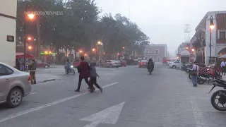 Volcanic ash falls on Mexican town (CR)