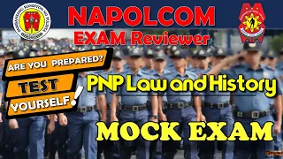 NAPOLCOM Exam Reviewer - PNP Law and History | Mock Exam