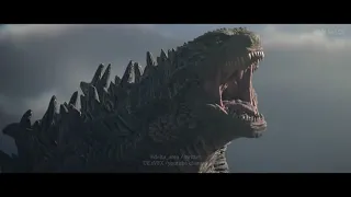 FAN ART of GODZILLA V. GAMERA / ファンアートゴジラV.ガメラ (By @UE'sVFX)