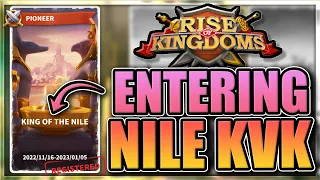 Entering Nile KvK [new pioneer design]  vs 2000 & 1671 in Rise of Kingdoms