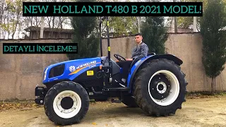 YOK SATIYOR!!! NEW HOLLAND’IN GÖZDE BAHÇE SERİSİ!!! New Holland T480 B Detaylı İnceleme!