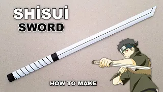 DIY - HOW TO MAKE A SHISUI SWORD FROM A4 PAPER - ( NARUTO )
