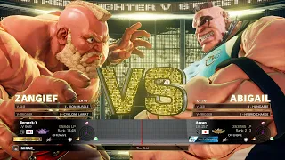 SFV Champion Edition🔥 Berserk-Y (Zangief) Vs Itazan (Abigail) 🔥 Online Match's 11-29-2022