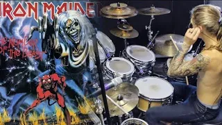 Kyle Brian - Iron Maiden - The Number Of The Beast (Drum Cover)