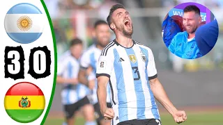 Argentina vs Bolivia 3-0 Highlights & All Goals 2023 HD 🔥 Messi ❤️🔥